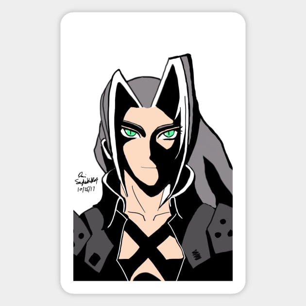 Sephiroth Icon Sticker by Sephiroth1204